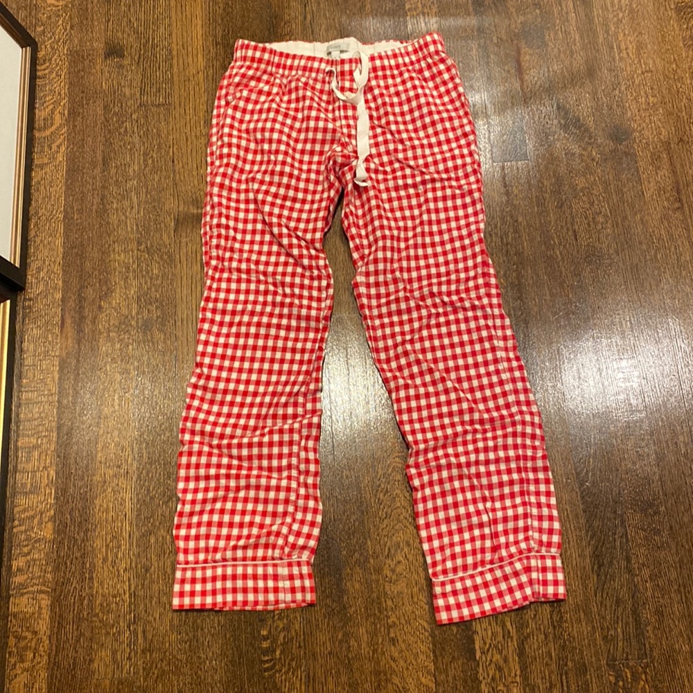 J. Crew gingham pj pants!
